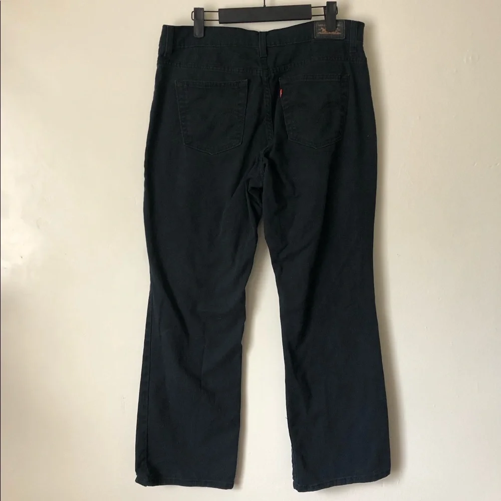 Levi’s 550 Relaxed Boot Cut Black Jeans - Picture 4 of 6